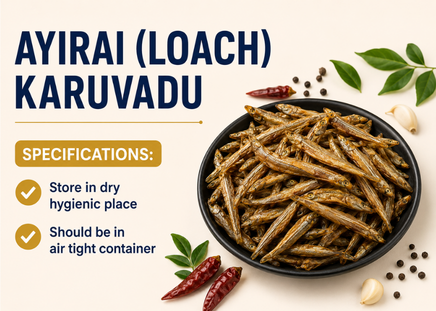 Dry Loach / Atirai karuvadu — preview 3