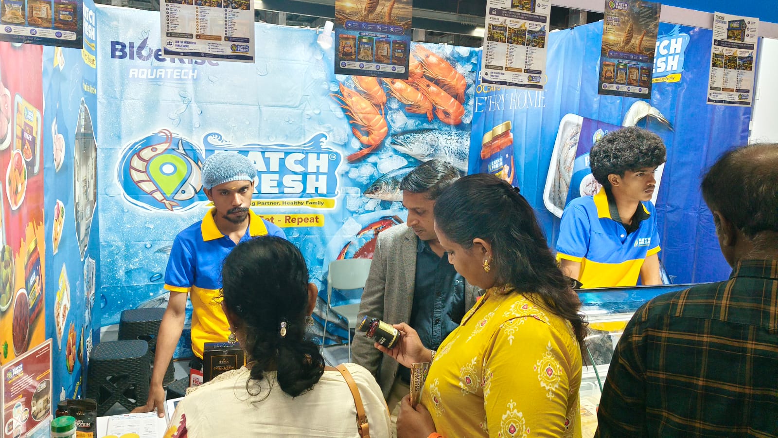 KatchFresh team at Franchise India Expo July 2026